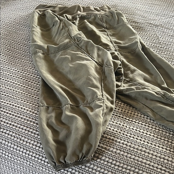 Free People Pants - Free People Olive Green Cargo Jogger Pants